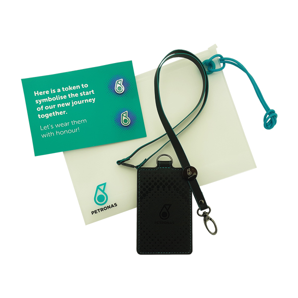 PETRONAS Corporate Lanyard Set with special pouch PETRONAS Corporate Lanyard Set with special pouch