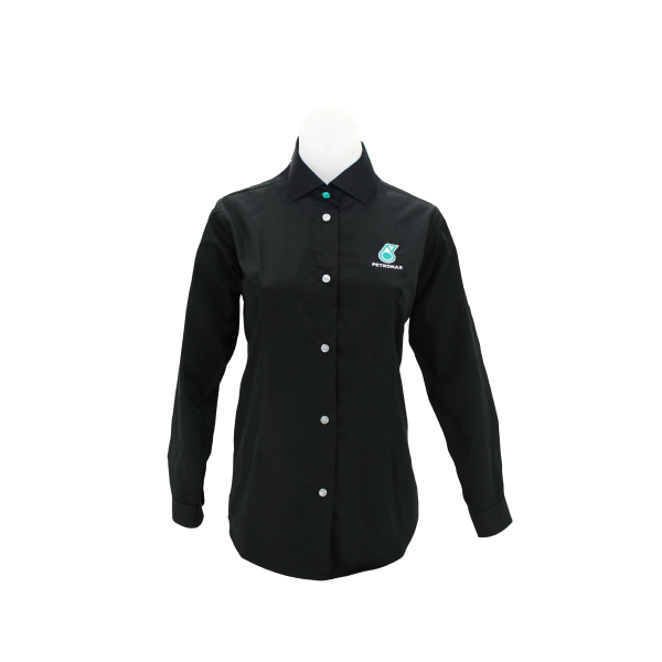PETRONAS Corporate Black Working Shirt L...