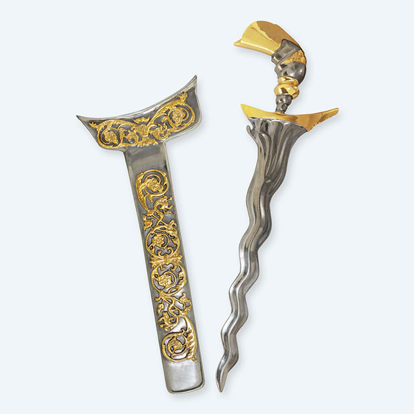 Premium Corporate Gift-Pewter Keris