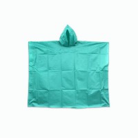 Water Proof Poncho with Hood (Adult Green)