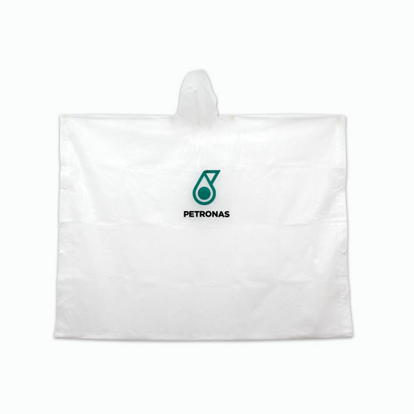 Water Proof Poncho with Hood (Adult Whit...