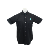 PETRONAS Corporate Black Working Shirt Short Sleeve (Male)