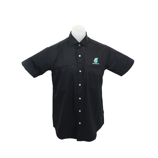 PETRONAS Corporate Black Working Shirt S...