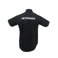 PETRONAS Corporate Black Working Shirt Short Sleeve (Male)