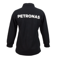 PETRONAS Corporate Polo T-Shirt Long Sleeve Black 